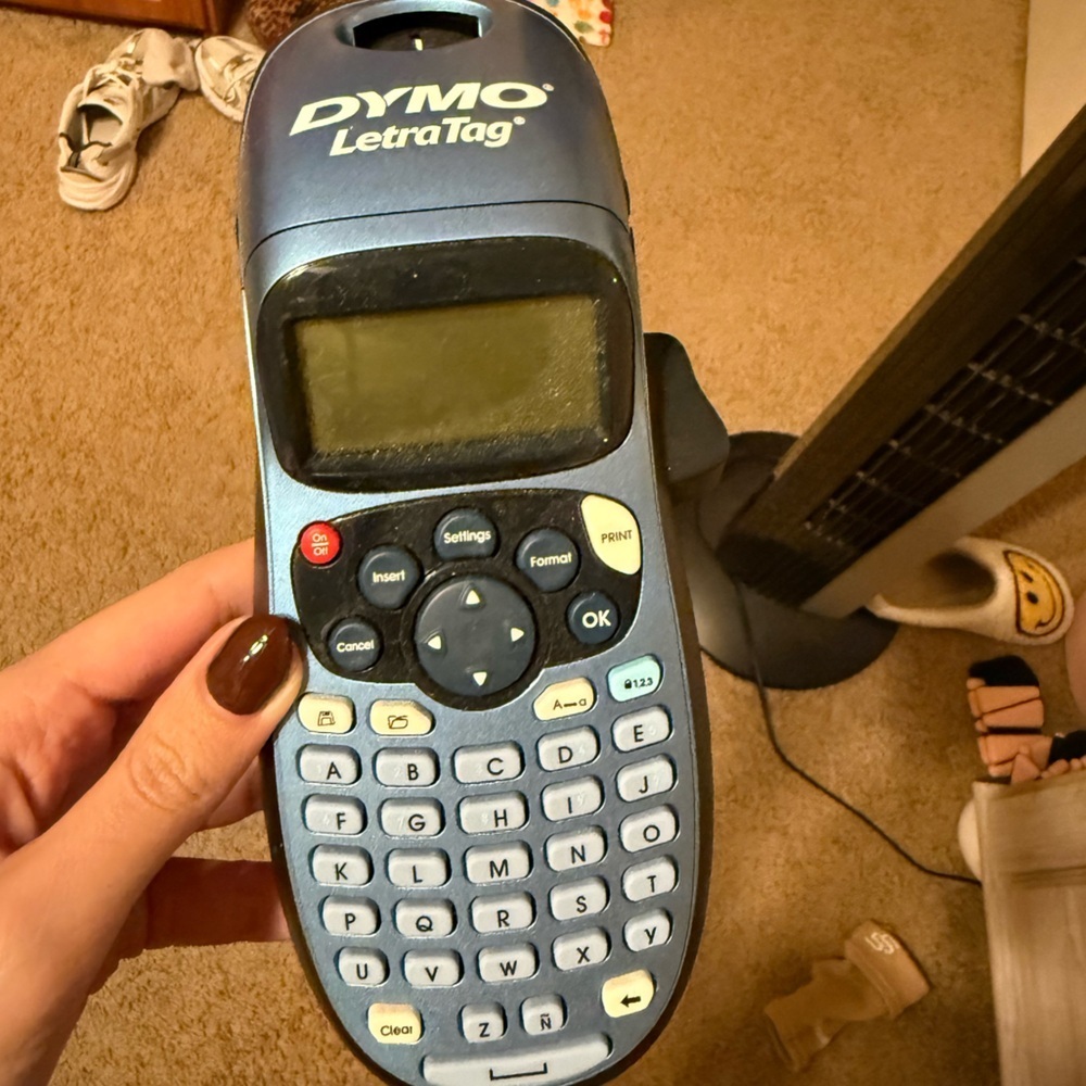 Dymo LetraTag Blue Label Printer